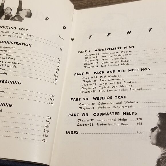 vintage boy scouts cubmasters pack book 1957 - Picture 10 of 10